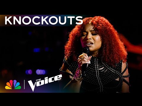 Alanna Lynise Breaks Hearts with Lady Gaga's "I'll Never Love Again" | The Voice Knockouts | NBC