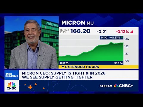 Micron CEO Sanjay Mehrotra: AI is central to our growth story