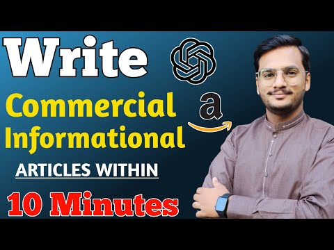 How To Write Amazon Affiliate Articles Using ChatGPT || Ai Content Writing