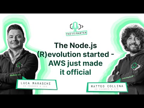 The Node.js (R)evolution started - AWS just made it official