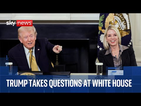 Trump takes questions from reporters after White House announcement | Watch in full