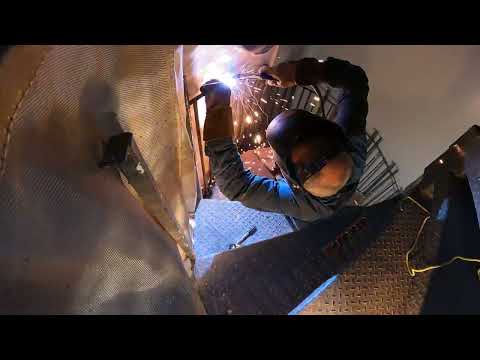 Upgrading stairs in Camarata castle