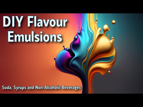 Stable Flavour Emulsion for Soda Syrups and Non Alcoholic Drinks