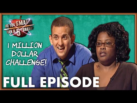 Locking In For 1 Million Dollars | Are You Smarter Than A 5th Grader? | Full Episode | S01E22