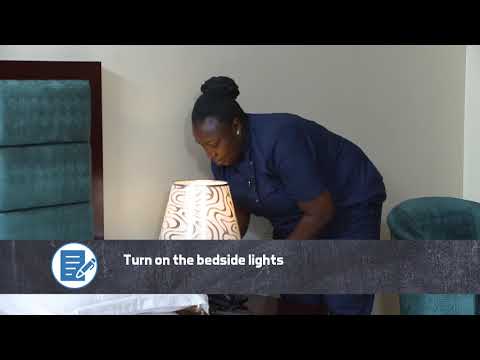 Housekeeping - Level 3 - Turn down service