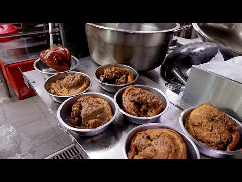 High End Restaurant ! Braised Pork Hock, Stir Fried Beef Making - Chinese Food