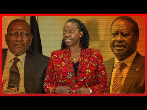 Karua: In my last talk with Raila, he told me he was very uncomfortable & I urged him to leave Ruto