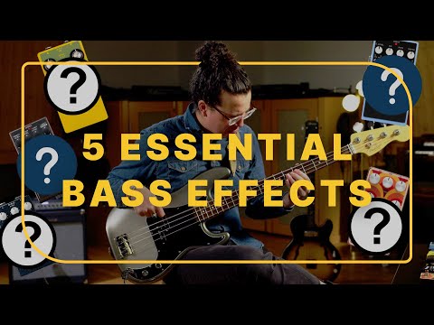 5 Effects Pedals Every Bassist Needs