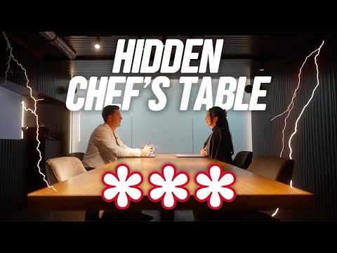 Eating the NEW €490 SECRET Menu Above a Legendary 3 Michelin Star Restaurant