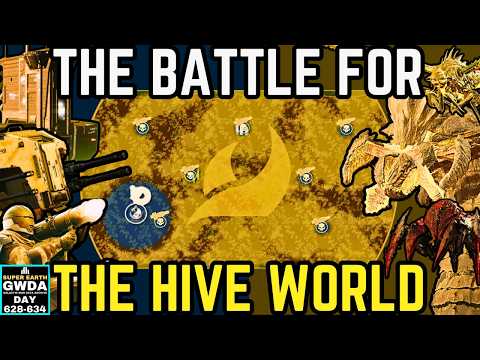 The Battle for Hive World Oshaune - Into the Unjust Story - Galactic War Days 629-637