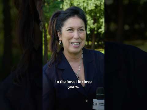 She’s growing a forest in the middle of NYC