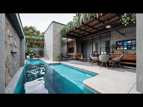 CASA TÉRREA MODERNA || 3 QUARTOS || PLANTA BAIXA - TERRENO 12X30m (P08)