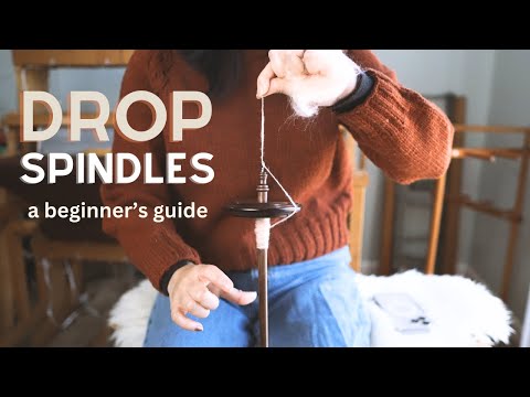 How to spin yarn with a drop spindle - a complete tutorial for beginners