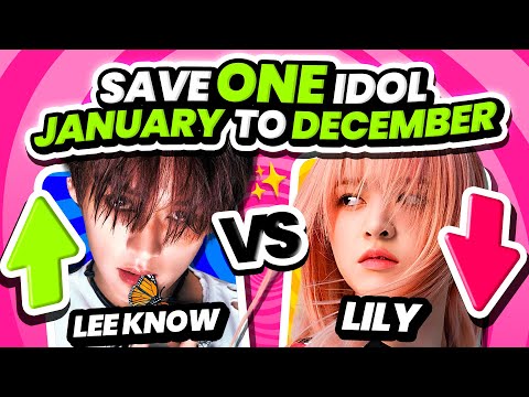 SAVE 1 KPOP IDOL (SAME BIRTHDAY MONTH) - JANUARY TO DECEMBER | KPOP QUIZ 2023 / 2024