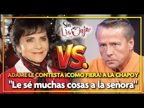 "No le convengo de enemigo a la Chapoy", dice Alfredo Adame