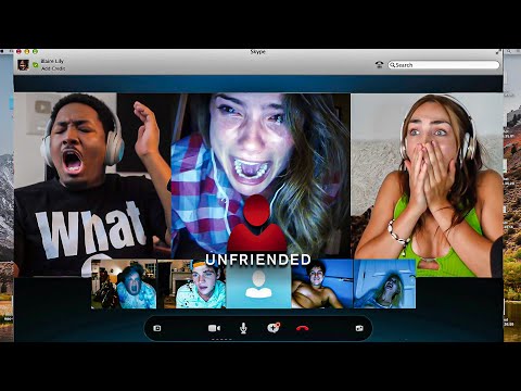 First Time Watching *UNFRIENDED* Almost Gave Us A Heart Attack