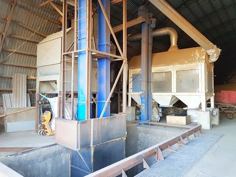 Grain cleaning line. KFH "Urozhaynoye"