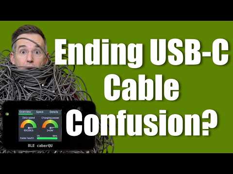 Ending USB-C Cable Confusion with Cable Testers! CaberQu and Treedix Reviewed