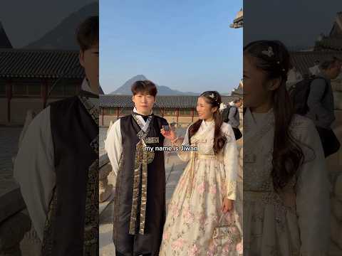 Interviewing cute Korean guy, gives funny answers 🩷🇰🇷#korea #interview #seoul