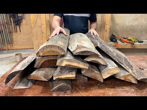 WOW! Recycling Wood Scraps into the Most Unique Coffee Table | The Most Creative Woodworking Project