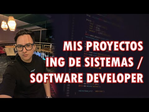 Los proyectos en los que he trabajado como Ingeniero de Sistemas / Software Developer