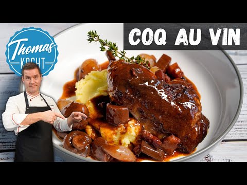 Coq au vin - the classic from France
