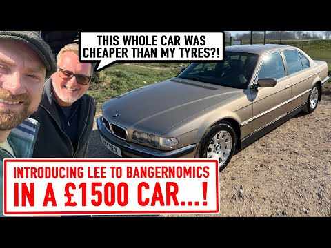 Taking the Mac for a drive in a car CHEAPER than 4 EV Tyres!