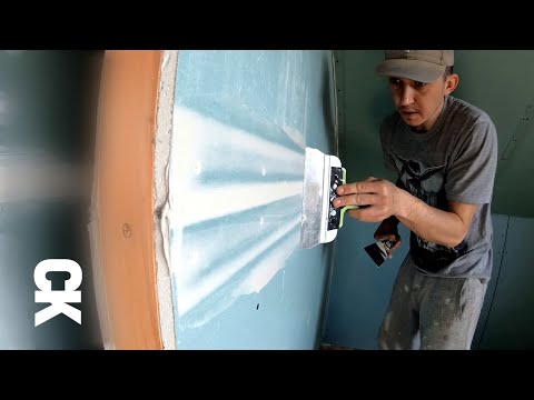 Sealing four types of drywall joints