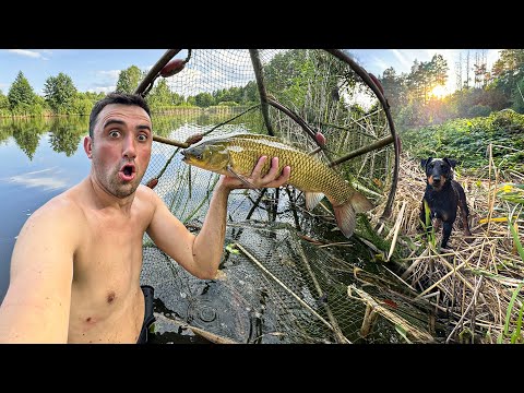 Это не реально. Что я поймал в таптуху. Сделал таптуху из невода