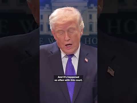 President Trump disappointed in judges on tariff ruling