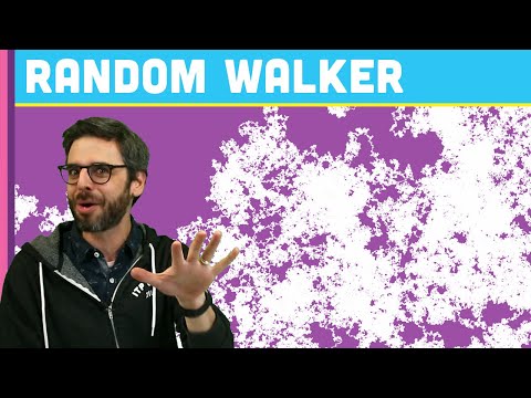 Random Walker in p5.js (Coding Challenge 52)