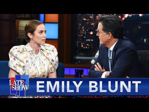 "I Look Like His Child" - Emily Blunt On Walking With Dwayne Johnson On The Set Of "Jungle Cruise"