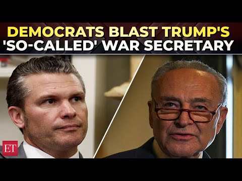 'No bulls*it, release full video': Schumer confronts Hegseth in Senate, demands answers on Venezuela