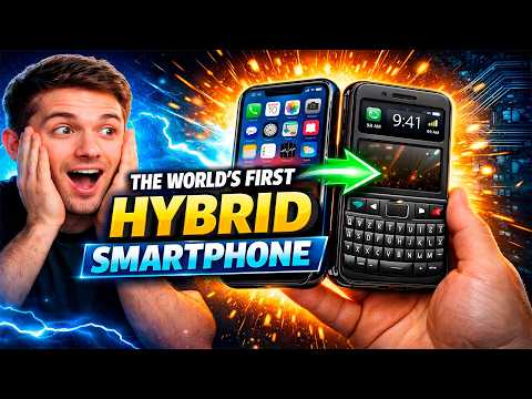 The legendary Nokia created the world's first hybrid smartphone