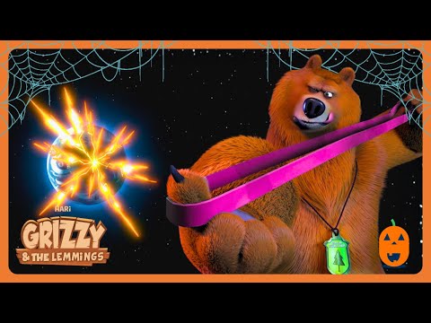 Grizzy & The Lemmings - Grizzy Blows Up EARTH! 💥 Full Episode 🎃 WildBrain Bananas
