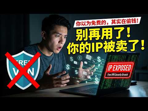 别再用了！你以为免费的 VPN，其实正在偷偷用你的电脑赚钱！