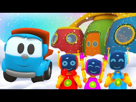 Грузовичок Лева и Роботы - Большой сборник. Развивающие мультики для детей