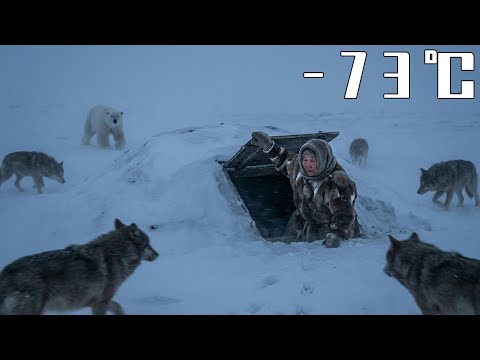 –73°C: A 60-Year-Old Yakut Woman Hides Beneath the Snow to Survive Wolves and a Polar Bear