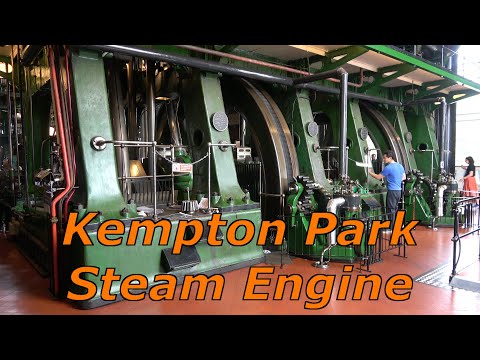 Triple Expansion Steam Engine at Kempton Steam Museum