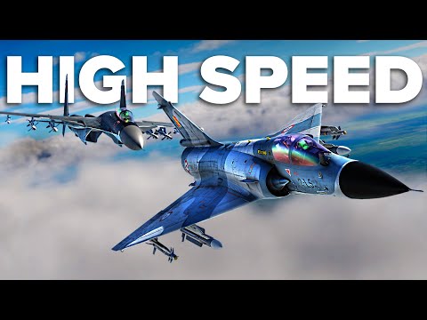 Mirage-2000 VS SU-33 Flanker High Speed Fight | DCS World