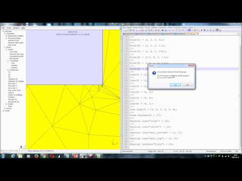 Gmsh Tutorial Part 3 - Scripting and Controlling Mesh Resolution