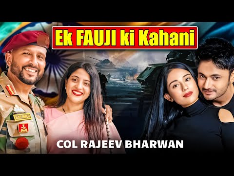 Exclusive Love Story Of Col. Rajeev Bharwan I Amrita Rao I RJ Anmol I @soldierunplugged9791  #army