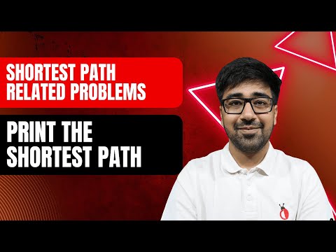 DSA in Python - Print Shortest Path Using Dijkstra | Path Reconstruction | Graphs - Part 147 [Hindi]