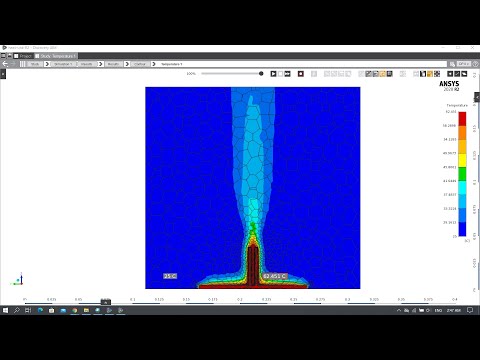 (60fps) Getting started: Heat sink natural convection with Ansys Discovery AIM