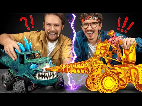 🦖 Godzilla gegen Transformers – Das ULTIMATIVE Monster-Truck-Duell! 💥 Das müssen Sie sehen!