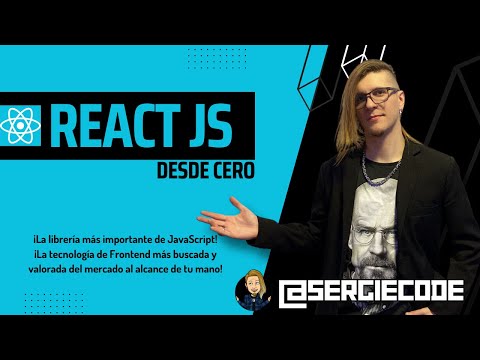 REACT JS from Scratch | Complete Free Tutorial by Sergie Code