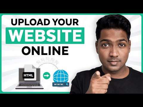 How to Upload Your Website To The Internet 🌐 | 2025