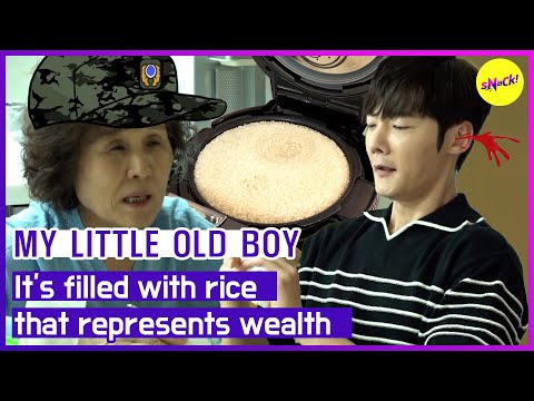 [MY LITTLE OLD BOY] It's filled with rice that represents wealth (ENGSUB)