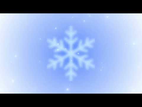Sparkling blue aura snowflake background❄️cozy winter aesthetic live wallpaper
