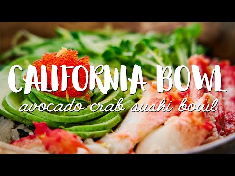 California Sushi Bowl Recipe